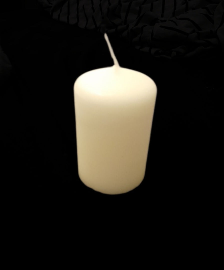 ⚪ Bougie blanche – Purification & Protection
