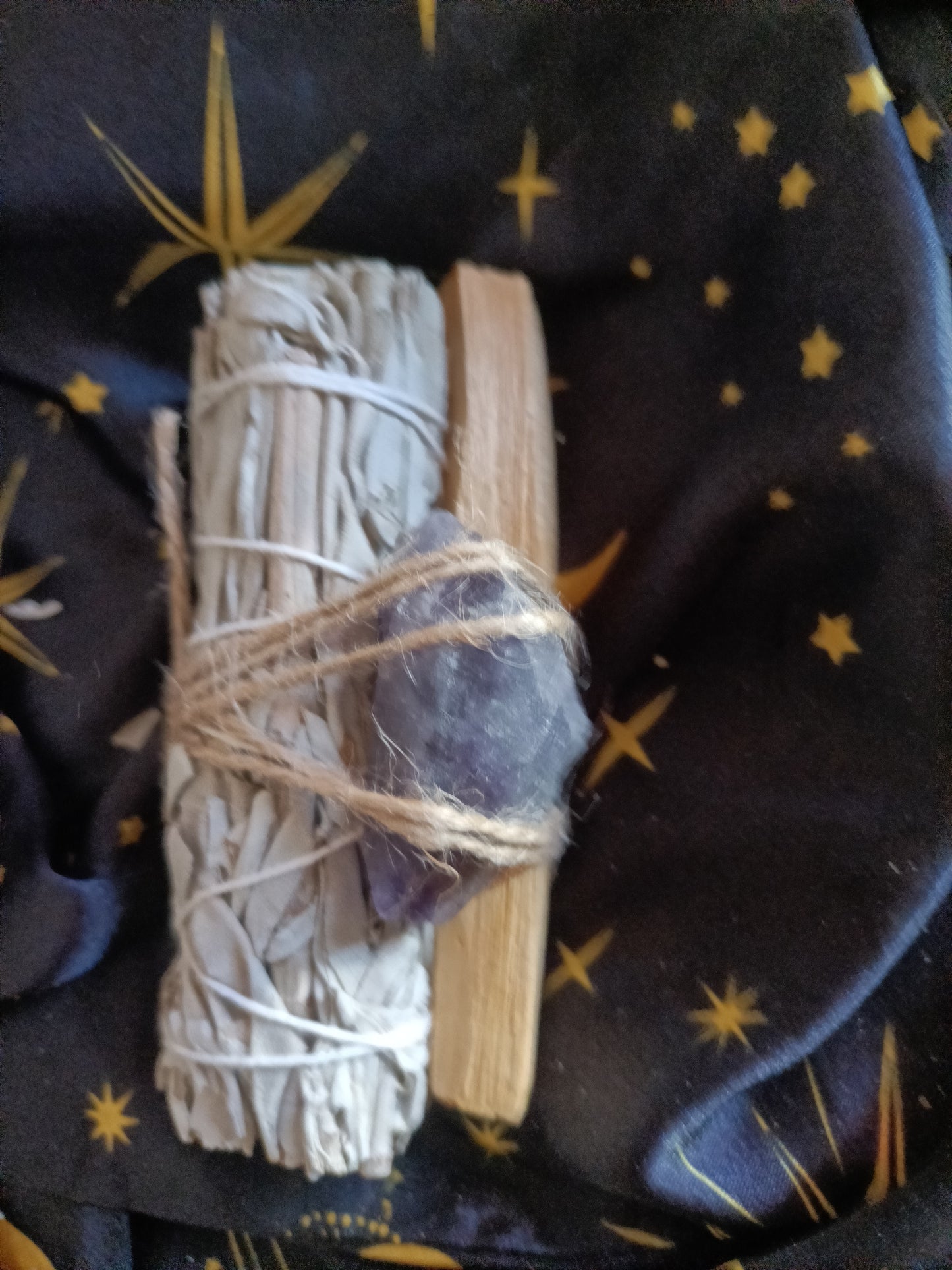 Lot Purification & Sérénité – Palo Santo, Sauge & Améthyste