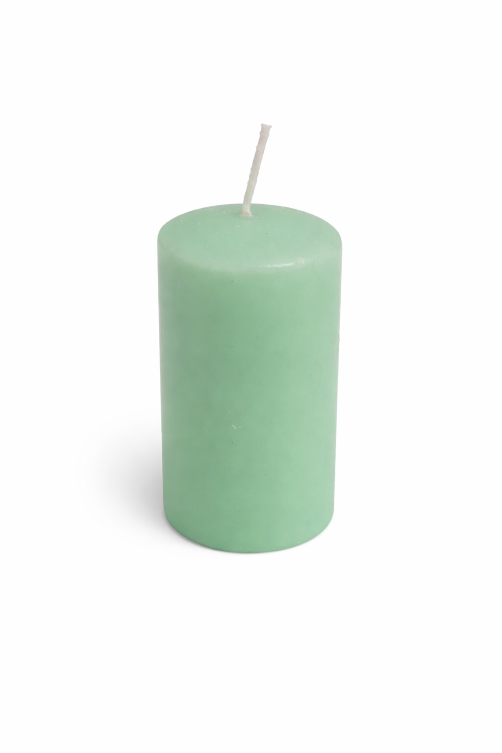 🌿 Bougie Vert Pastel – Harmonie, Chance & Guérison