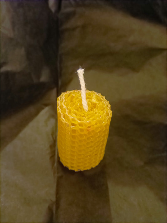 Bougie jaune – Lavande