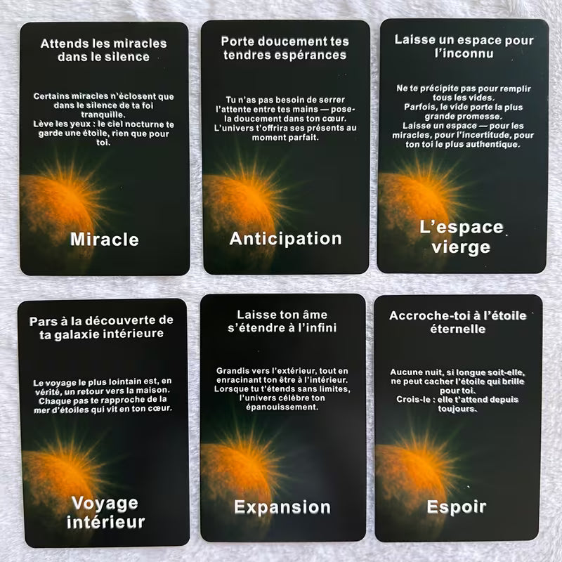 ✨ Jeu “Esprit Cosmique” – Oracle de Guidance Universelle ✨