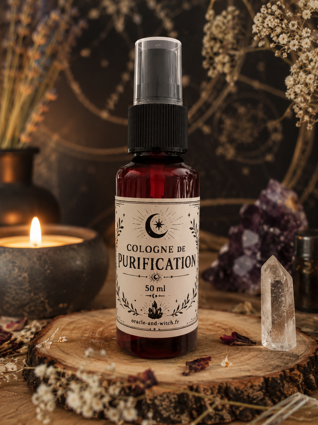 Cologne de Purification – 50 ml | Nettoyage énergétique