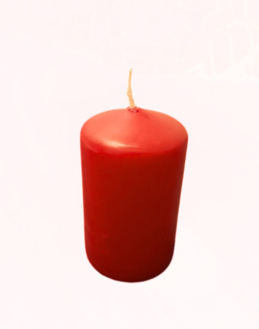🔴 Bougie rouge – Amour & Énergie