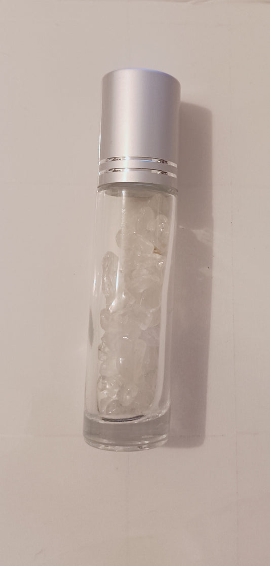 Roll-on en Quartz Blanc – Pureté et Énergie