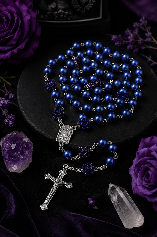 Chapelet Bleu à la Vierge Marie