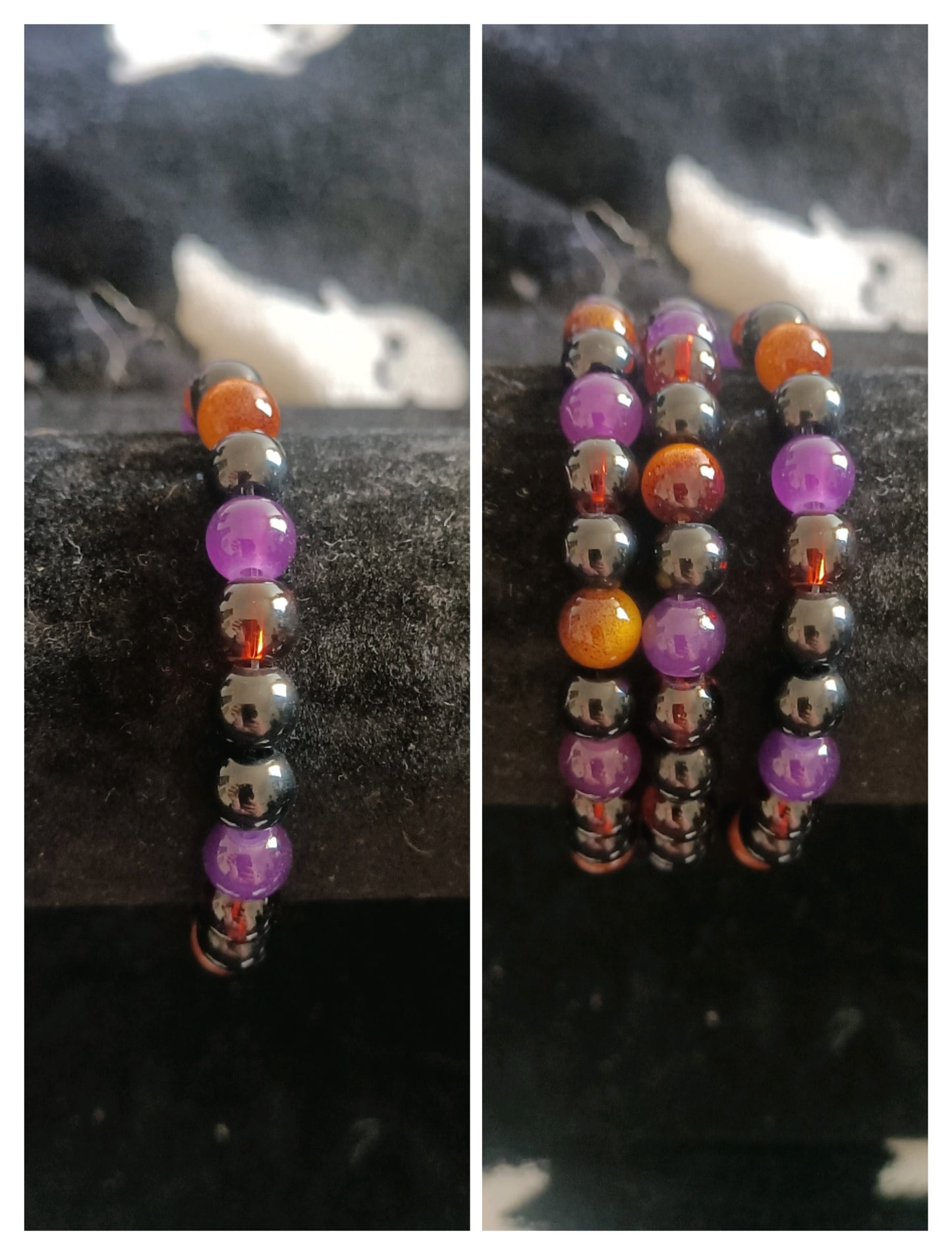 🐉 Bracelet de Protection & Équilibre Énergétique

Améthyste • Obsidienne • Quartz fumé • Œil de tigre